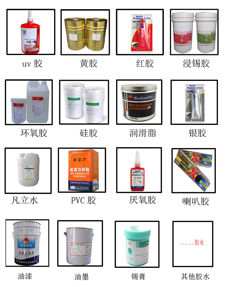 R軸旋轉自動點膠機適用膠水